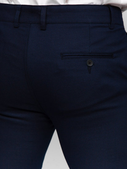 Pantaloni chino da uomo blu Bolf 5000-2