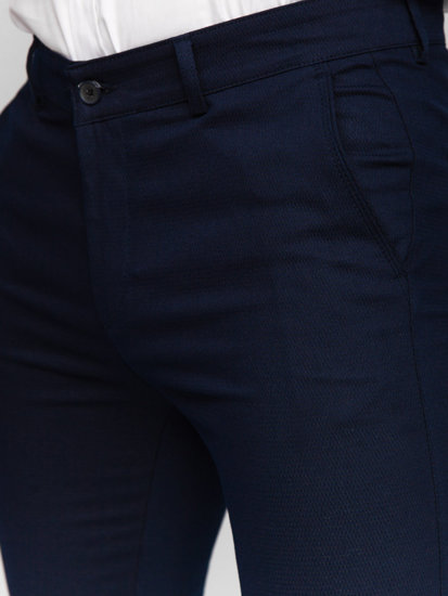 Pantaloni chino da uomo blu Bolf 5000-2