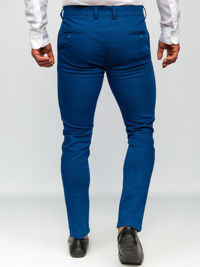 Pantaloni chino da uomo indaco Bolf 5000-3