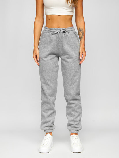 Pantaloni da tuta da donna grigio Bolf BL32