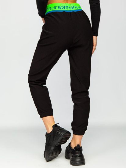 Pantaloni da tuta da donna nero Bolf H1007A