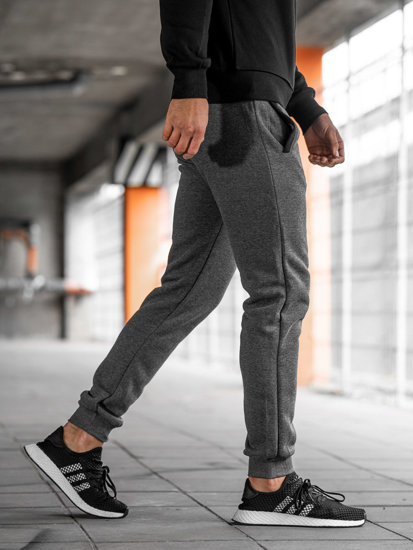 Pantaloni da tuta da uomo grafite Bolf AK13A-1