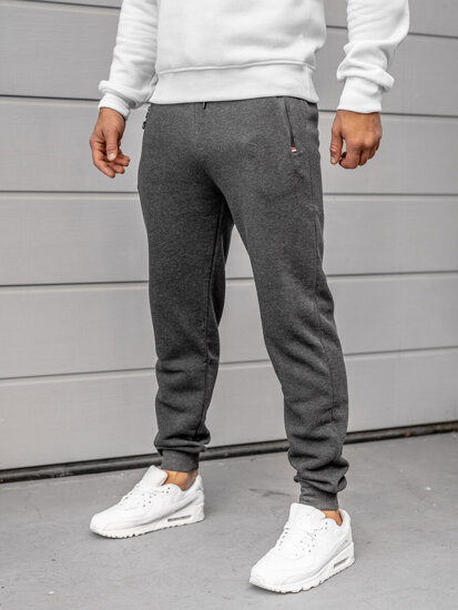 Pantaloni da tuta da uomo grafite Bolf JX6206A