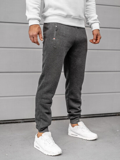 Pantaloni da tuta da uomo grafite Bolf JX6206A