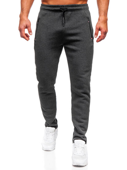 Pantaloni da tuta da uomo grafite Bolf JX6209