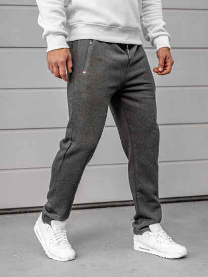 Pantaloni da tuta da uomo grafite Bolf JX6209A