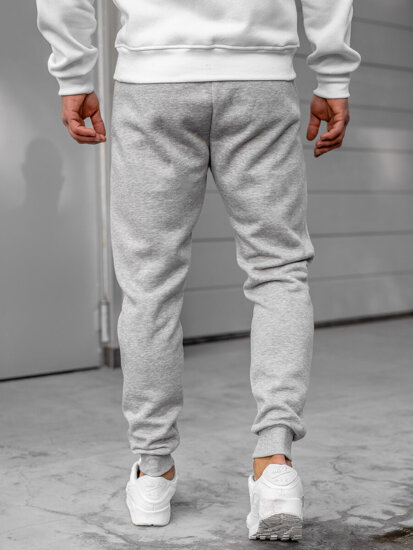 Pantaloni da tuta da uomo grigio Bolf AK13B-1