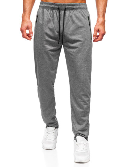 Pantaloni da tuta da uomo grigio Bolf JX6319