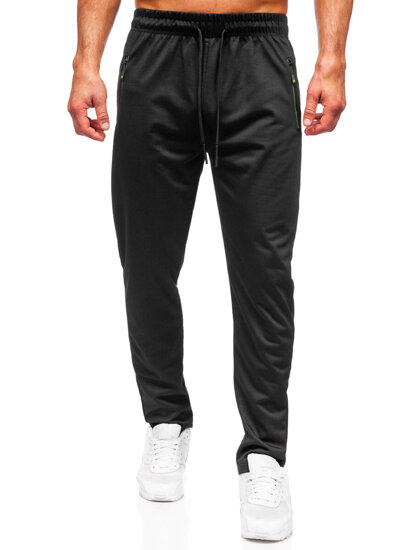 Pantaloni da tuta da uomo nero Bolf JX6319