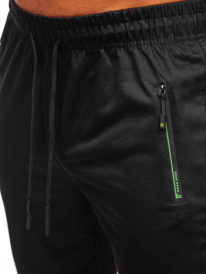 Pantaloni da tuta da uomo nero Bolf JX6319