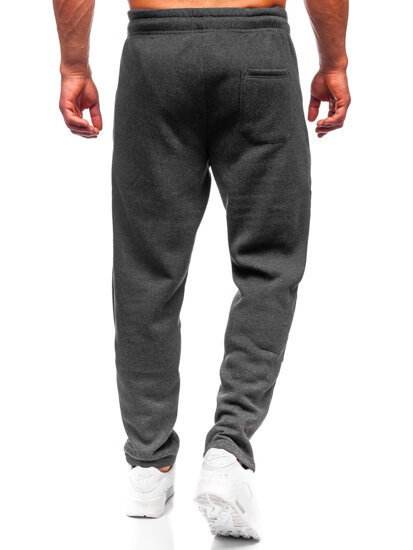 Pantaloni da tuta grandi da uomo antracite Bolf JX9826