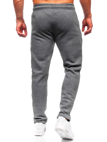 Pantaloni da tuta grandi da uomo grigio Bolf JX6216