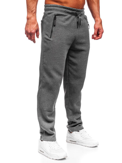 Pantaloni da tuta grandi da uomo grigio Bolf JX9826