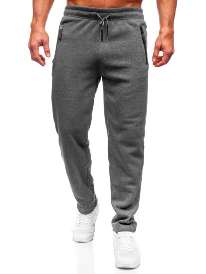 Pantaloni da tuta grandi da uomo grigio Bolf JX9826