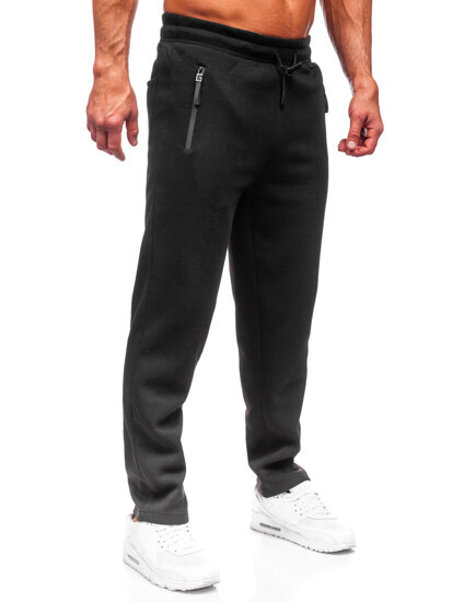 Pantaloni da tuta grandi da uomo nero Bolf JX9826