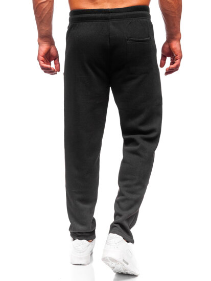 Pantaloni da tuta grandi da uomo nero Bolf JX9826