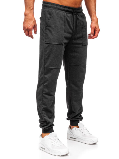 Pantaloni da tuta jogger da uomo grafite Bolf JX6365