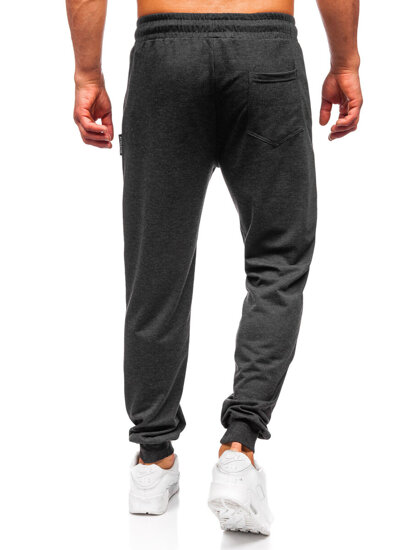 Pantaloni da tuta jogger da uomo grafite Bolf JX6365