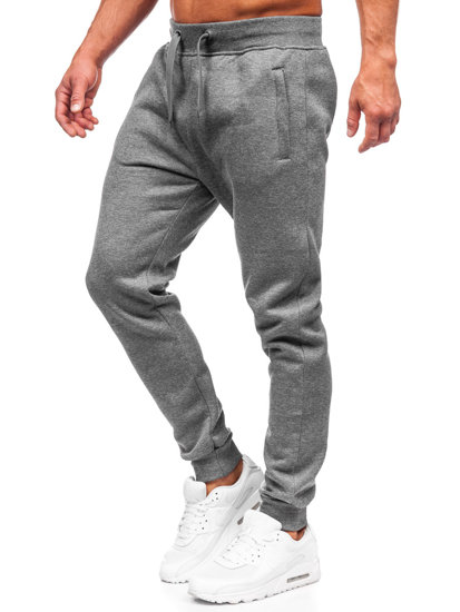 Pantaloni da tuta jogger da uomo grafite Bolf XW06