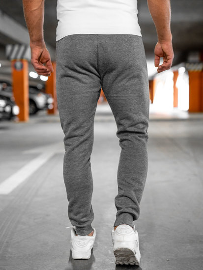 Pantaloni da tuta jogger da uomo grafite Bolf XW06A