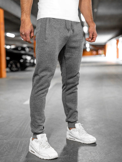 Pantaloni da tuta jogger da uomo grafite Bolf XW06A