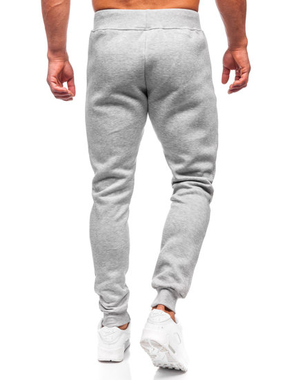 Pantaloni da tuta jogger da uomo grigio Bolf XW06