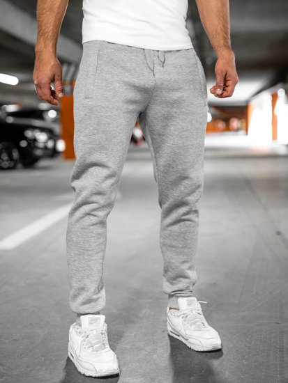 Pantaloni da tuta jogger da uomo grigio Bolf XW06A