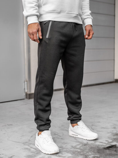 Pantaloni da tuta jogger da uomo nero Bolf JX6205A