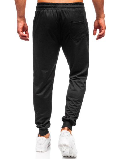 Pantaloni da tuta jogger da uomo nero Bolf JX6365