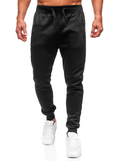 Pantaloni da tuta jogger da uomo nero Bolf XW06