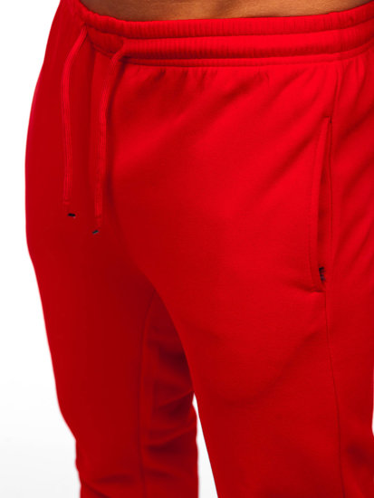 Pantaloni della tuta jogger da uomo rosso Bolf HW3101