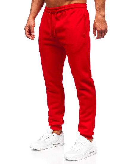 Pantaloni della tuta jogger da uomo rosso Bolf HW3101