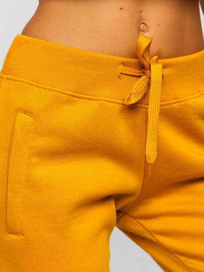 Pantaloni di tuta da donna cammello Bolf CK-01