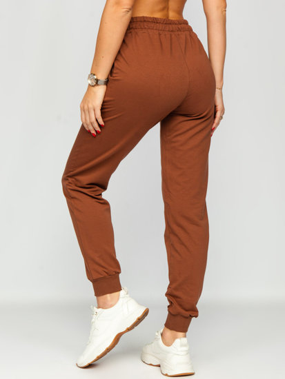 Pantaloni di tuta da donna cioccolato Bolf VE34