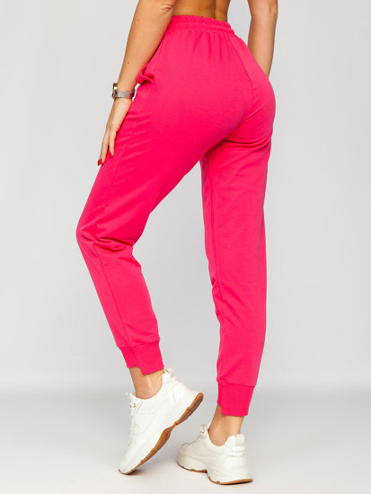 Pantaloni di tuta da donna fucsia Bolf VE13