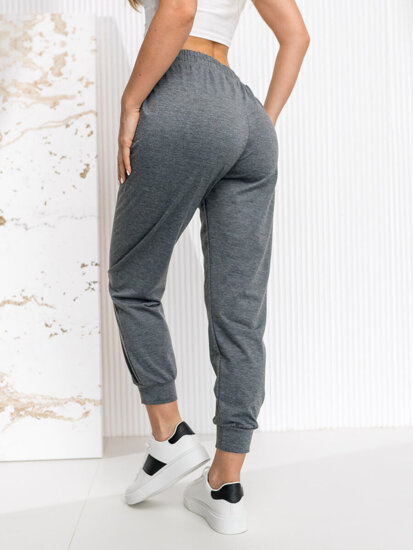 Pantaloni di tuta da donna grigi Bolf YY27NM