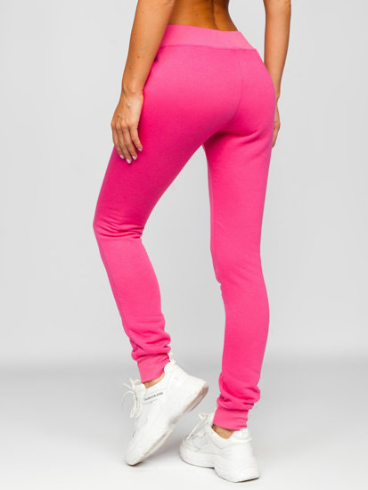 Pantaloni di tuta da donna rosa Bolf CK-01