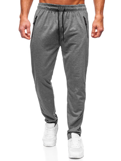 Pantaloni di tuta da uomo antracite Bolf JX6112