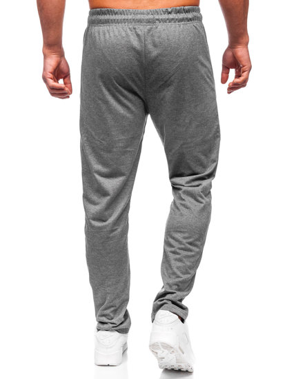 Pantaloni di tuta da uomo antracite Bolf JX6115