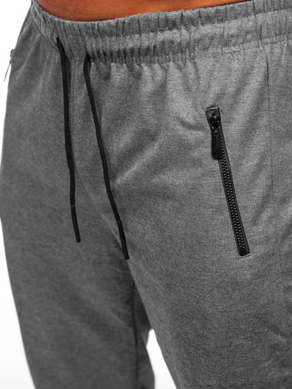 Pantaloni di tuta da uomo antracite Bolf JX6115