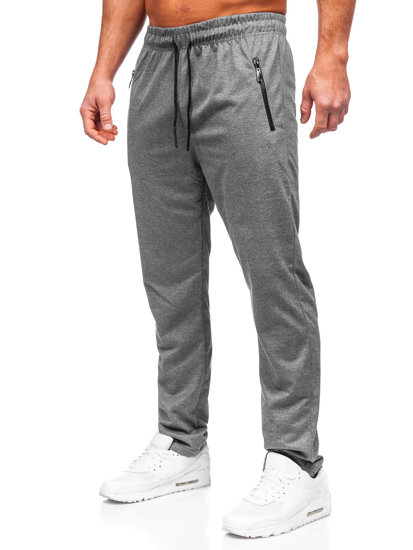 Pantaloni di tuta da uomo antracite Bolf JX6115