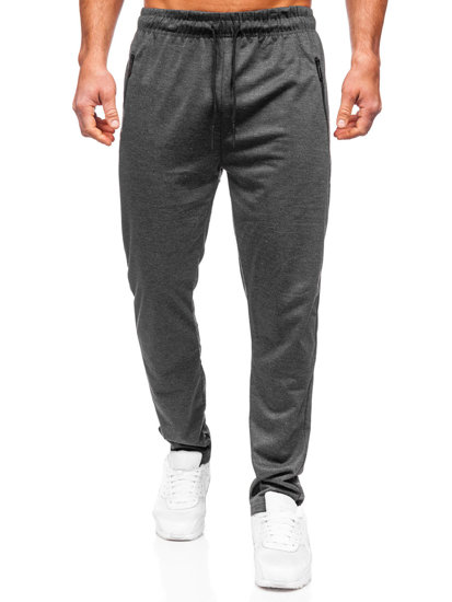 Pantaloni di tuta da uomo grafite Bolf JX6115