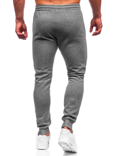 Pantaloni di tuta da uomo grafite Bolf KK2231