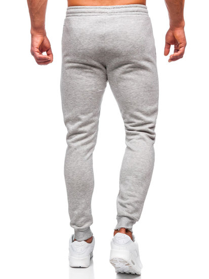 Pantaloni di tuta da uomo grigi Bolf KK2231