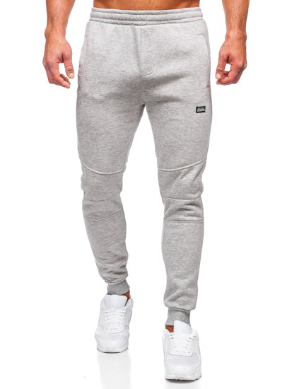 Pantaloni di tuta da uomo grigi Bolf KK2231