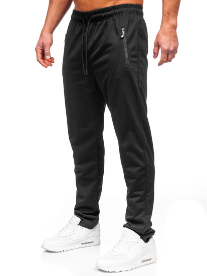 Pantaloni di tuta da uomo neri Bolf JX6115