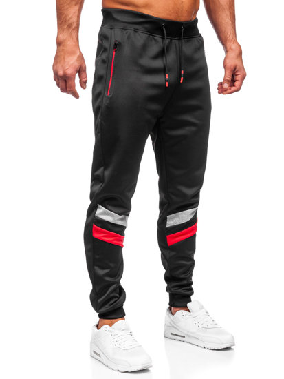 Pantaloni di tuta da uomo neri Bolf K10015