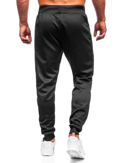 Pantaloni di tuta da uomo neri Bolf K10015