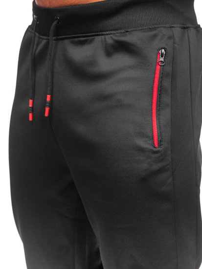 Pantaloni di tuta da uomo neri Bolf K10015