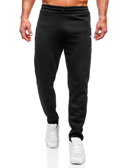 Pantaloni di tuta da uomo neri Bolf YK187